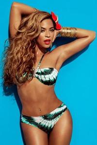 Beyoncé Bikini summer 2013 ad for H &M stores.  Copyright:  H &M (2013) 
