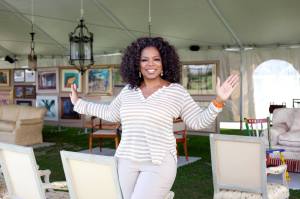 Oprah (Picture from her Official Facebook Page)