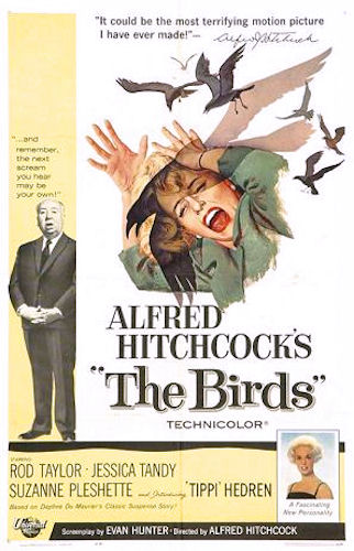 Michael Bay producirá el remake de la película «Birds» por Alfred Hitchcock