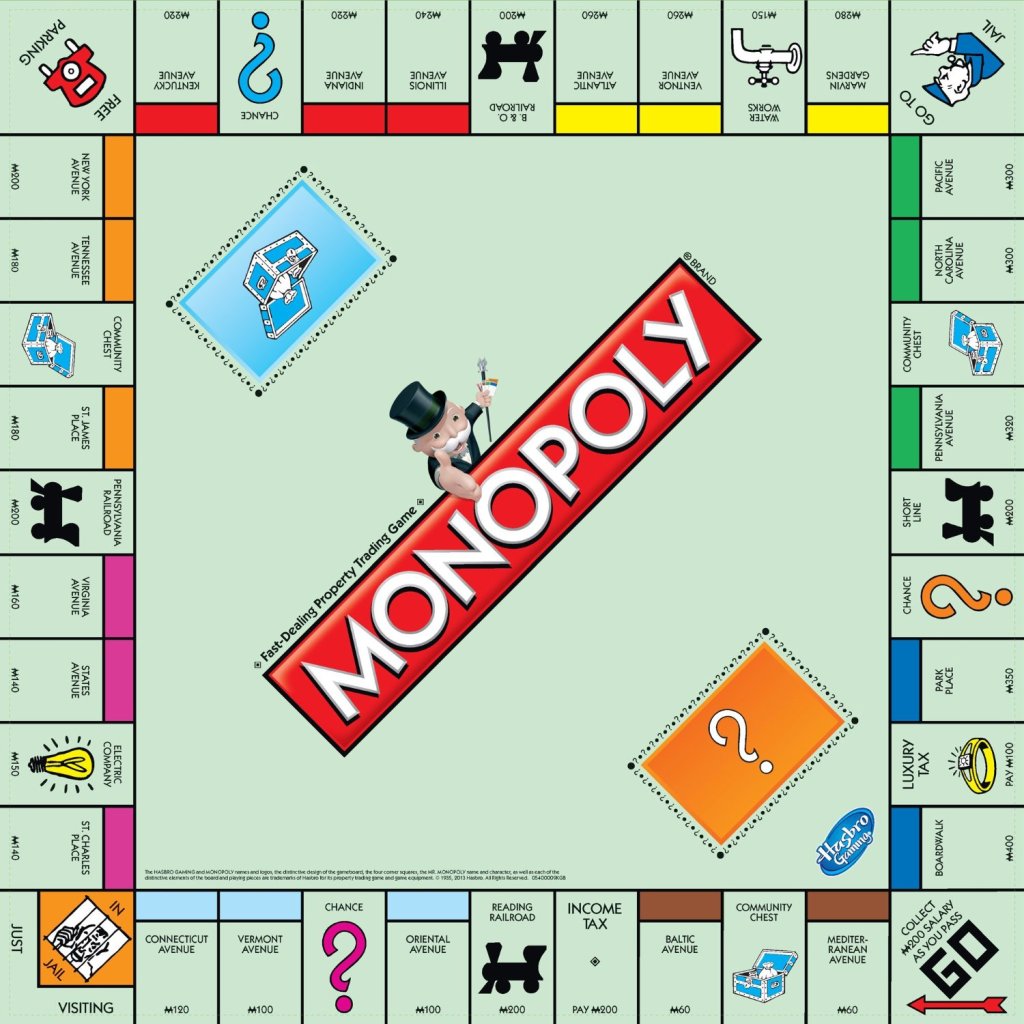 Producirán película del juego de mesa «Monopoly»