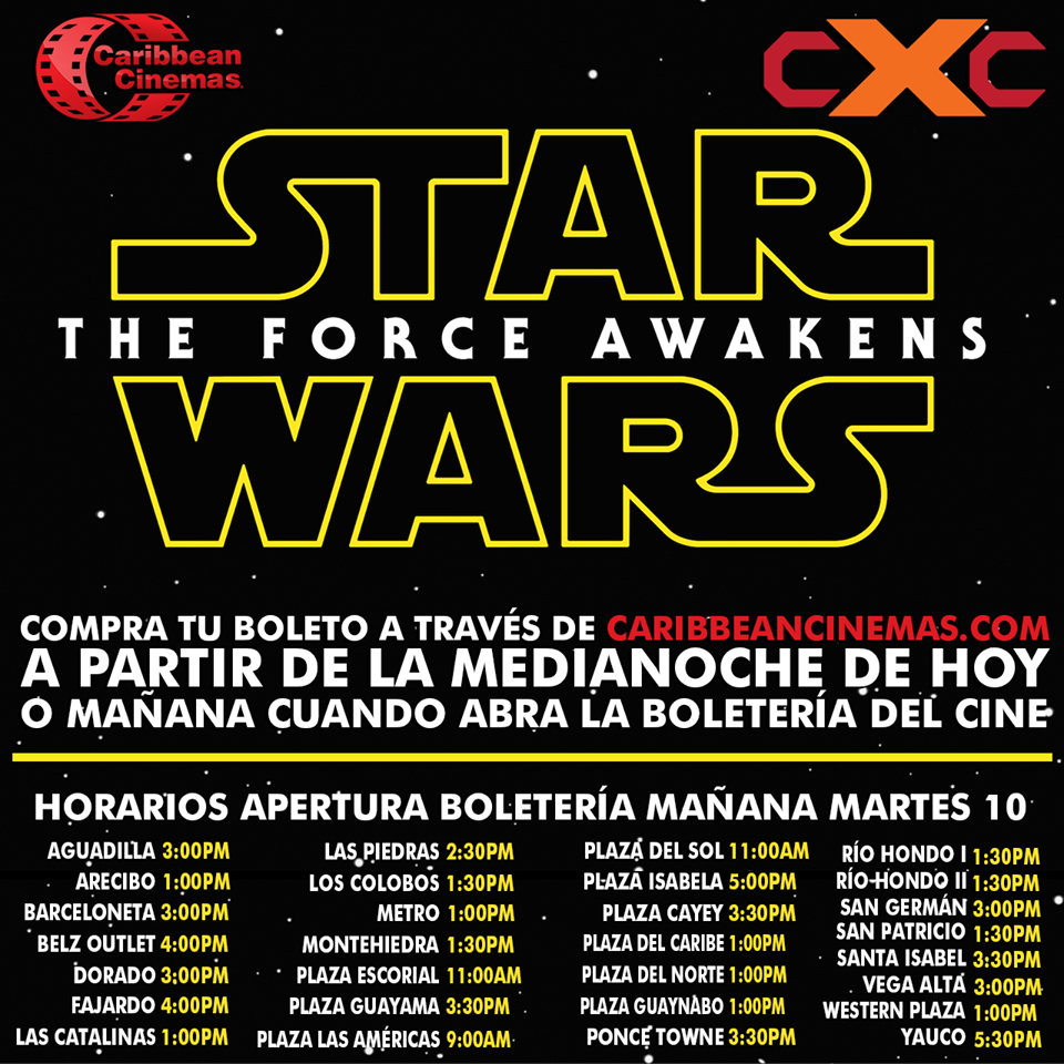 Fracasa la pre-venta de Star Wars The Force Awakens en Puerto Rico