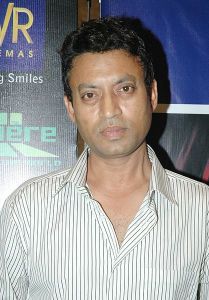 El actor indio Irrfan Khan